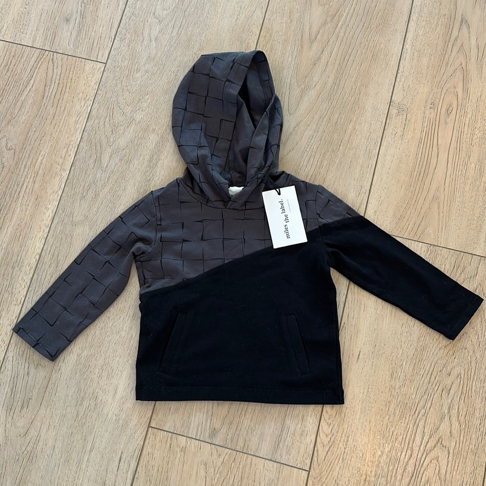 NWT miles the label hoodie